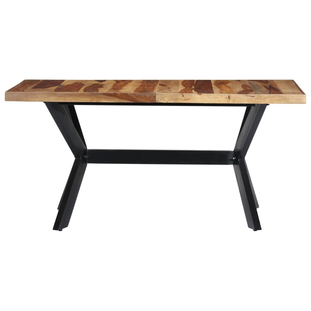 55.1"x27.6"x29.5" Solid Sheesham Wood Dining Table V309214