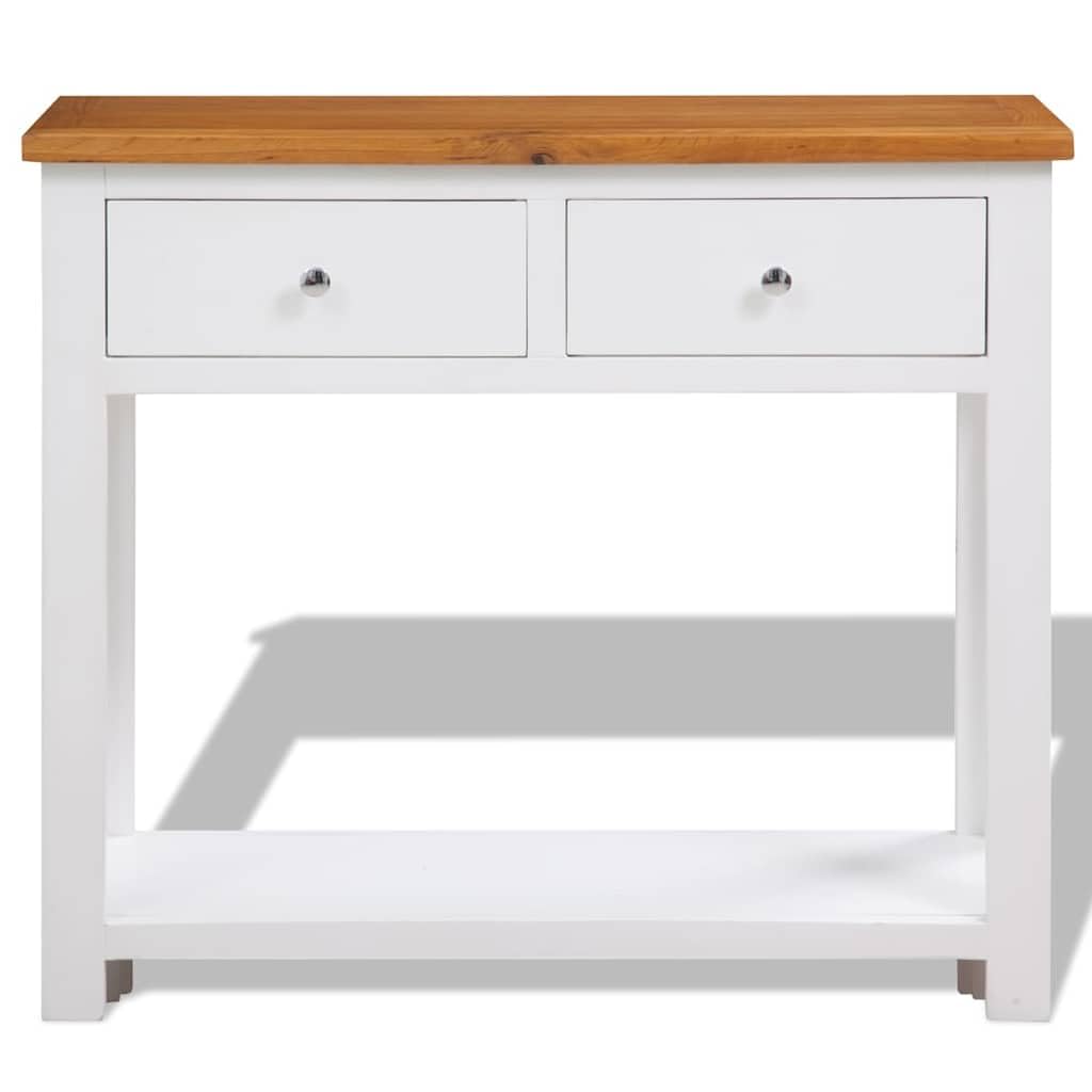 Solid Oak Wood Console Table T71412