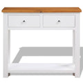 Solid Oak Wood Console Table K82212