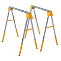 2 Pack Adjustable Steel Saw Horses 2600 Lbs B564390