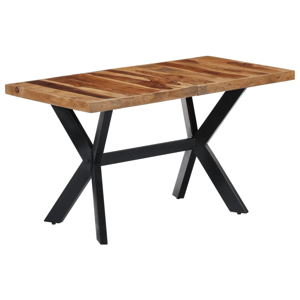 55.1"x27.6"x29.5" Solid Sheesham Wood Dining Table V309214
