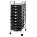 10 Drawer Rolling Storage Organizer X19190