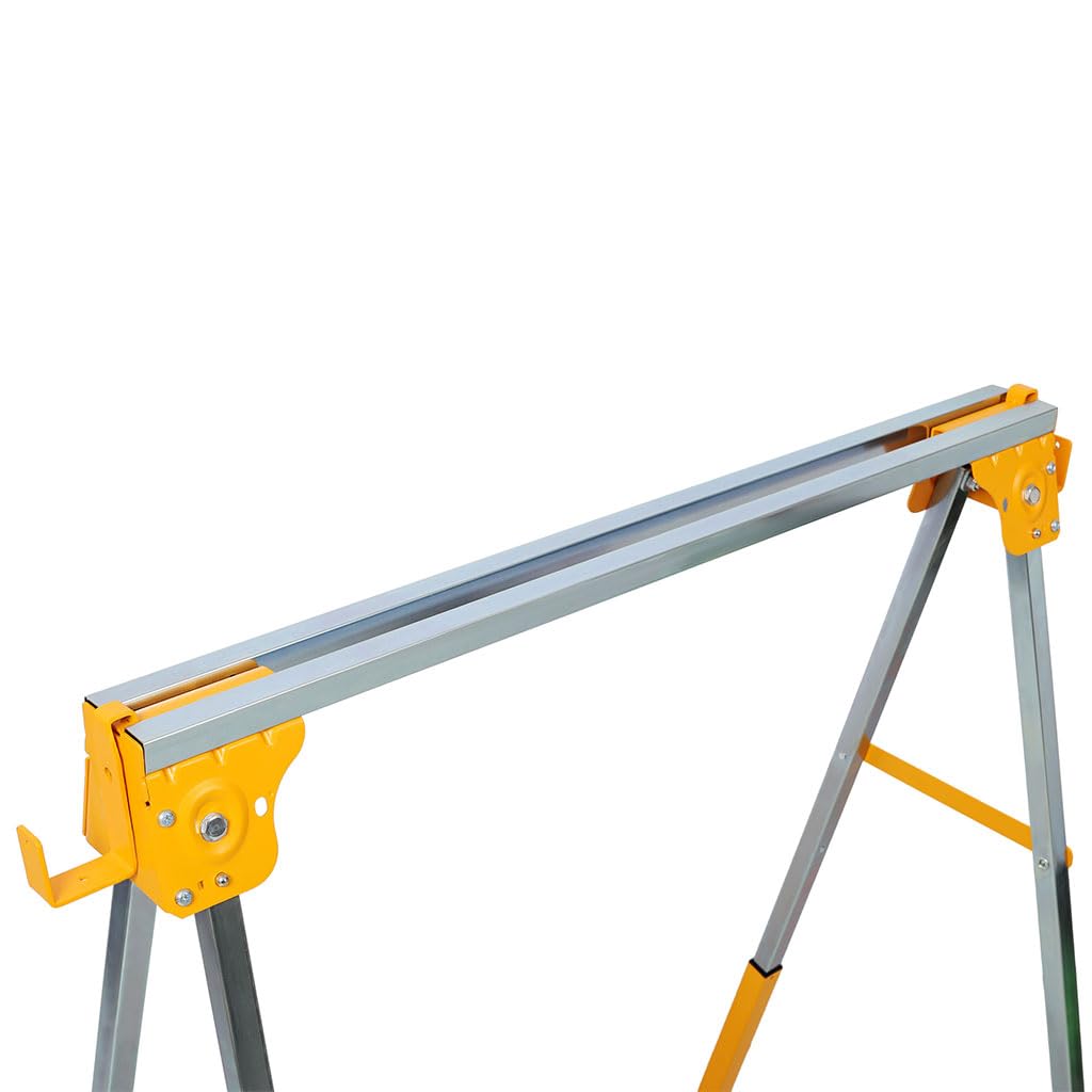 2 Pack Adjustable Steel Saw Horses 2600 Lbs B564390