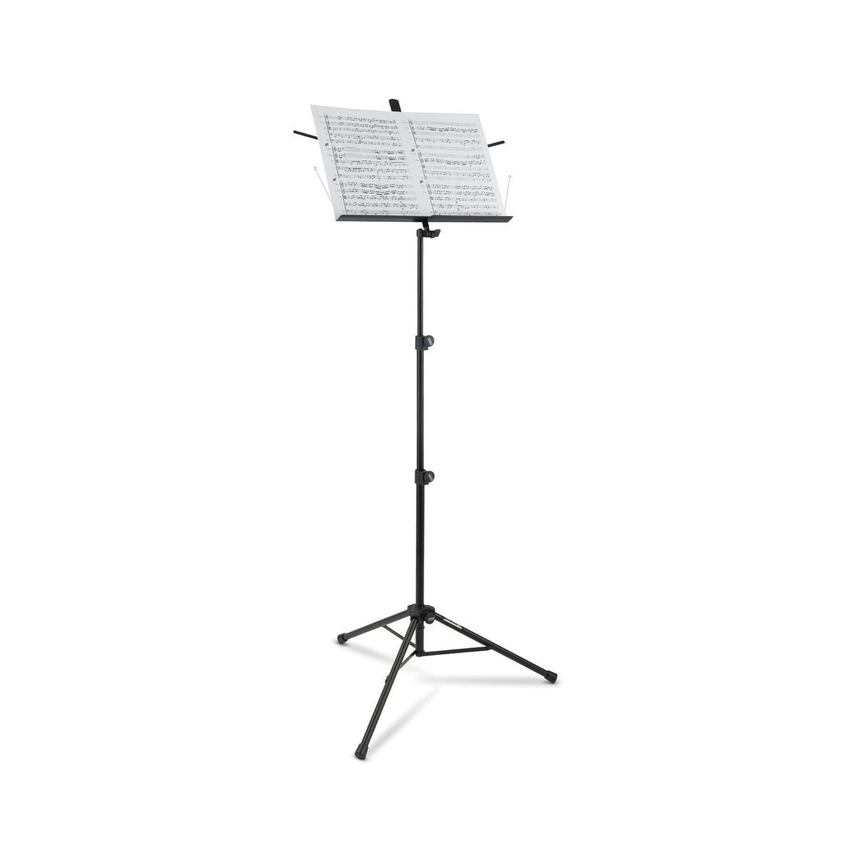 Black Metal Folding Sheet Music Stand with Bag H717745