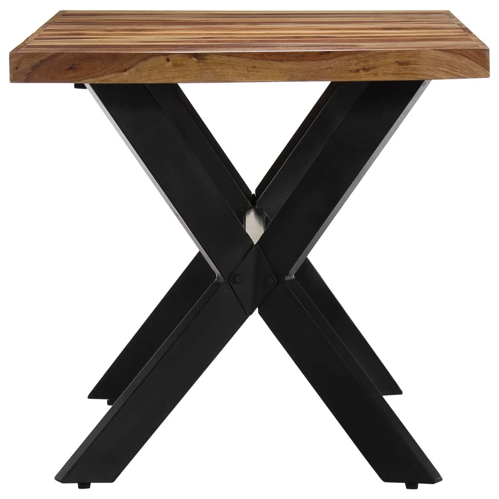 55.1"x27.6"x29.5" Solid Sheesham Wood Dining Table V309214