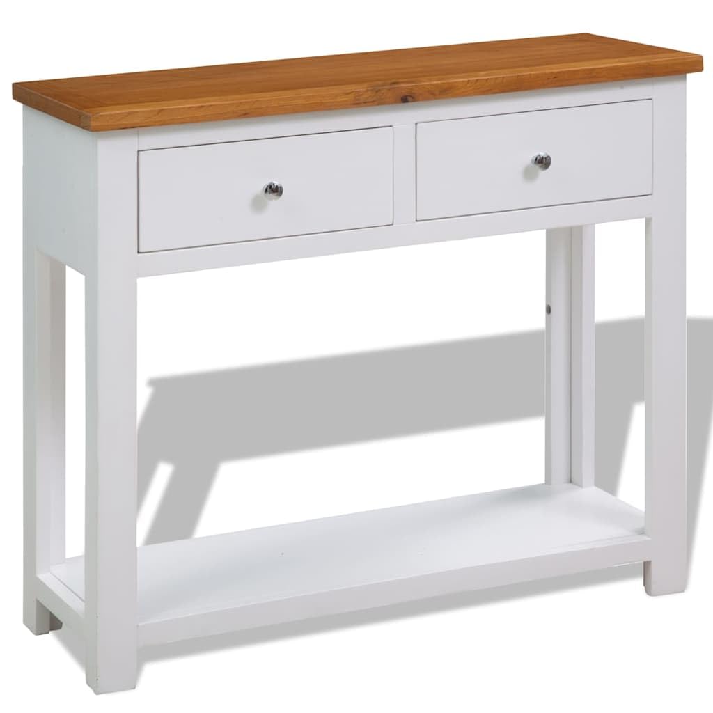 Solid Oak Wood Console Table T71412
