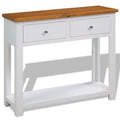 Solid Oak Wood Console Table T71412
