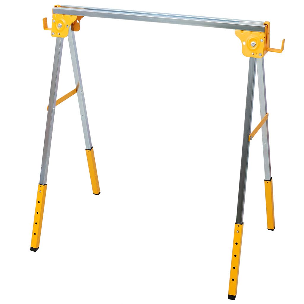 2 Pack Adjustable Steel Saw Horses 2600 Lbs B564390