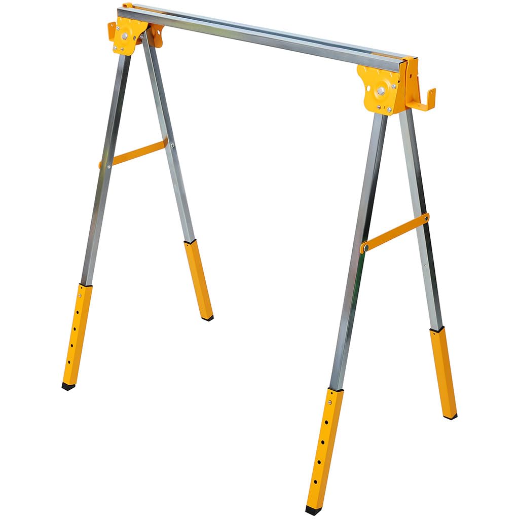 2 Pack Adjustable Steel Saw Horses 2600 Lbs B564390