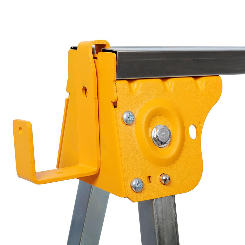 2 Pack Adjustable Steel Saw Horses 2600 Lbs B564390