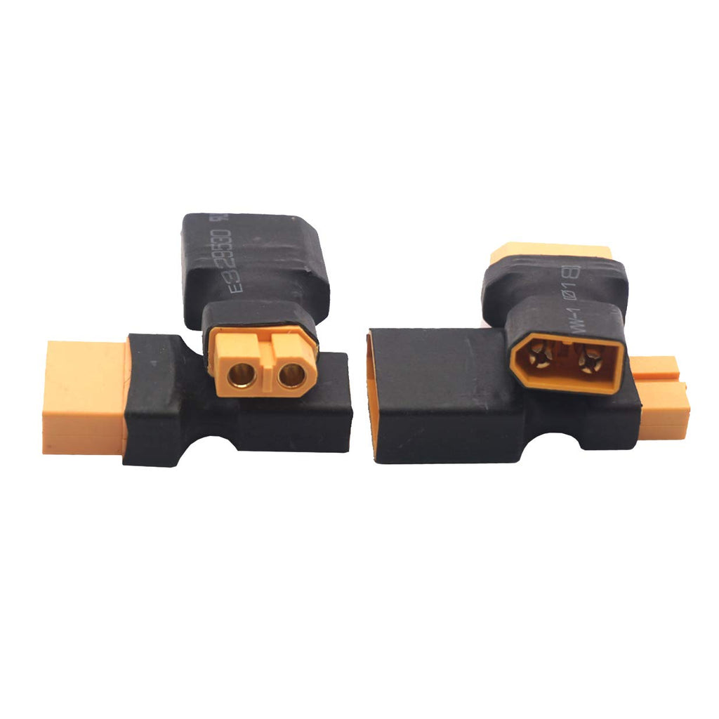 14AWG XT60 Parallel Battery Connector 2-Male to 1-Female Cable Y Splitter P651