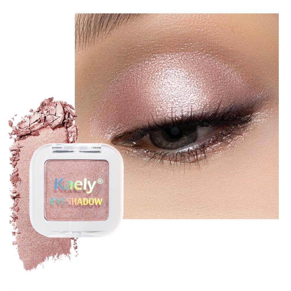 Dusty Pink Champagne Single Eyeshadow Palette N3331