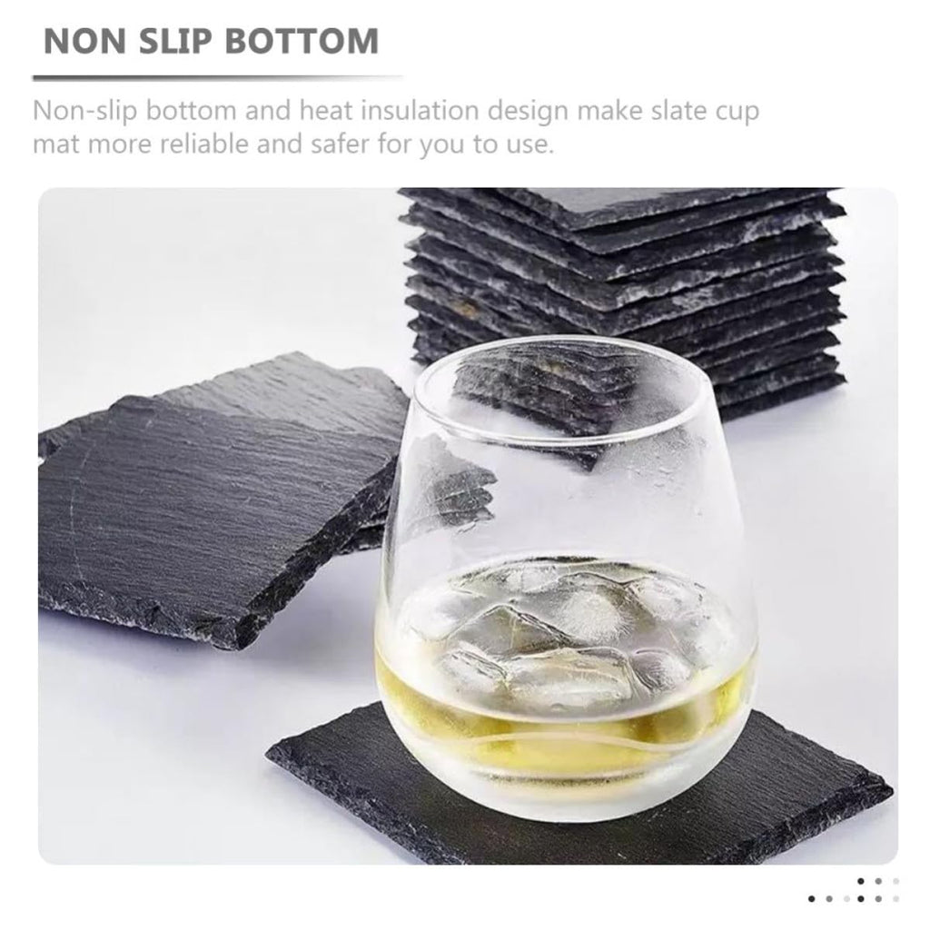 Natural Stone Coaster Set M270