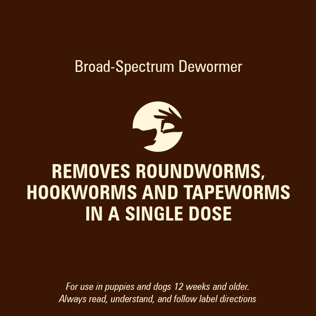 7 Way De-Wormer Chewables for Dogs, 2 Count W9911