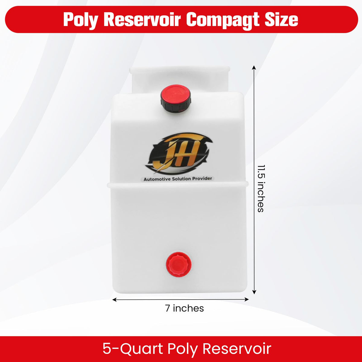 5 Quart Polyethylene Fluid Tank G95399