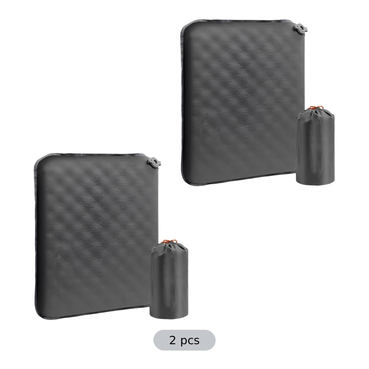 2 Pcs Inflatable Seat Cushion, Lightweight Nylon TPU, 16.9 x 13 in S8184