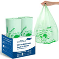 100% Compostable 3 Gallon Trash Bags with Handle, 200 Count I27327