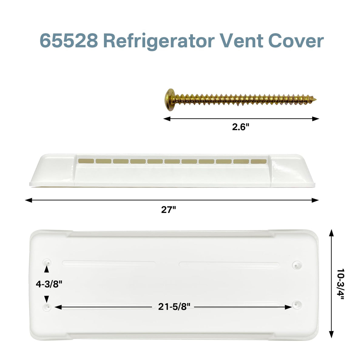 RV Refrigerator Vent Lid B9210