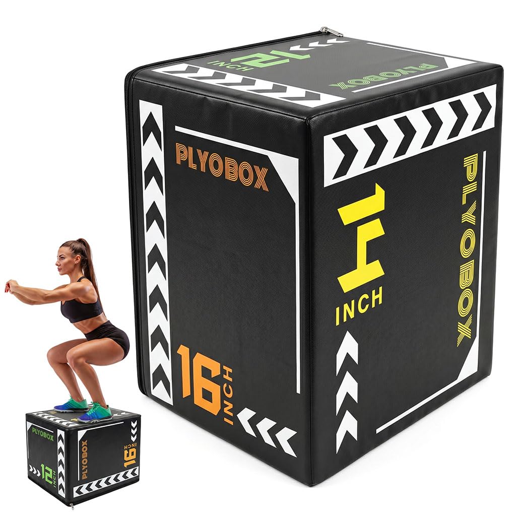 3-in-1 Foam Plyo Box 20/24/30 Inch D221411
