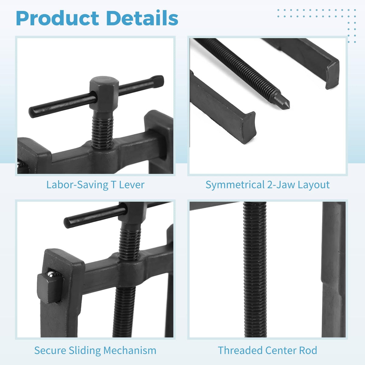 4 PCS 2 Jaw Gear Puller L815