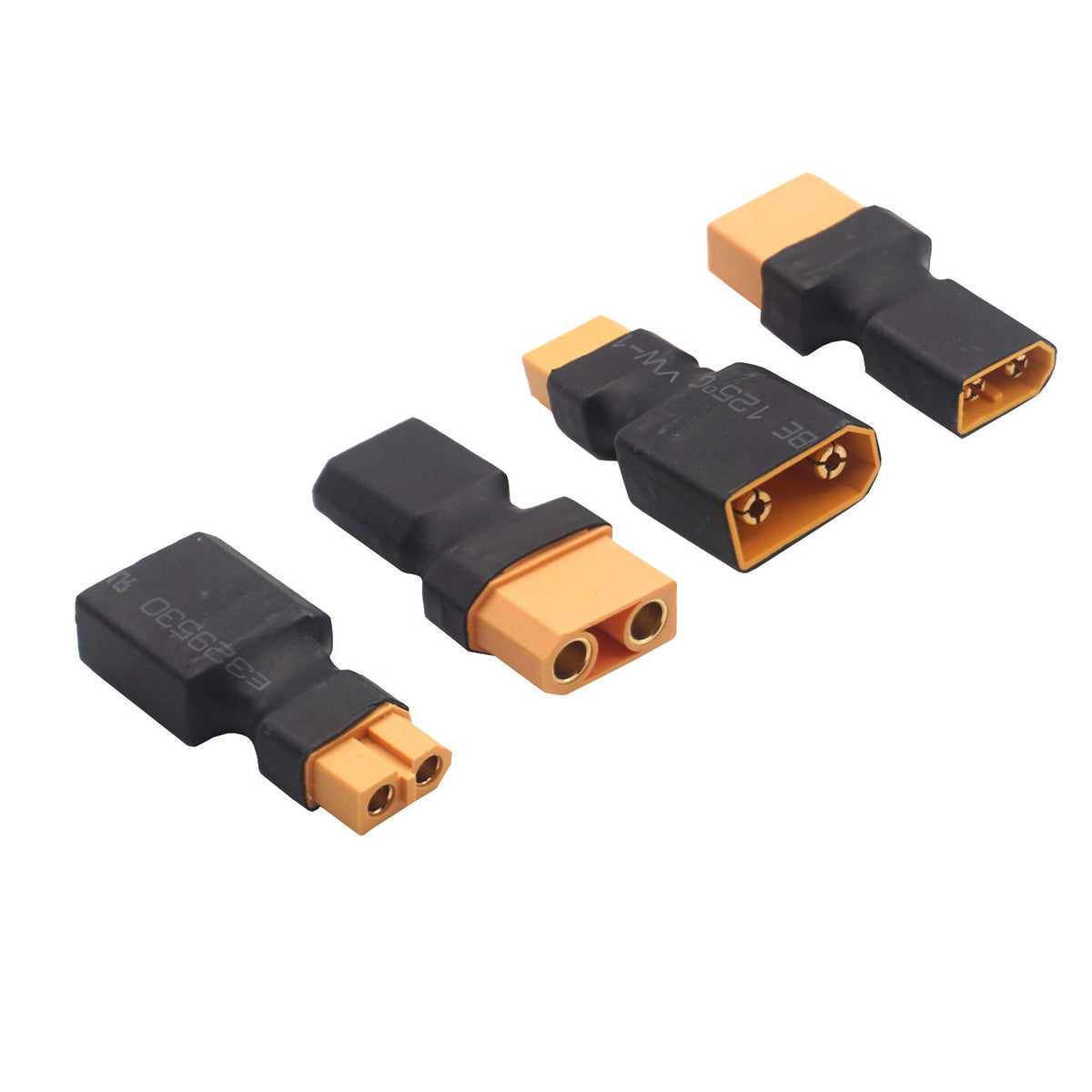 14AWG XT60 Parallel Battery Connector 2-Male to 1-Female Cable Y Splitter P651