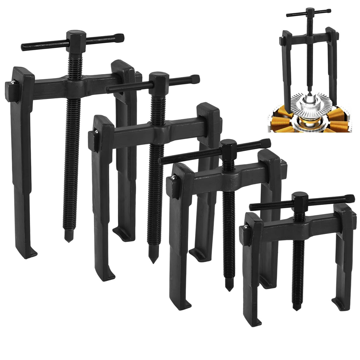 4 PCS 2 Jaw Gear Puller L815