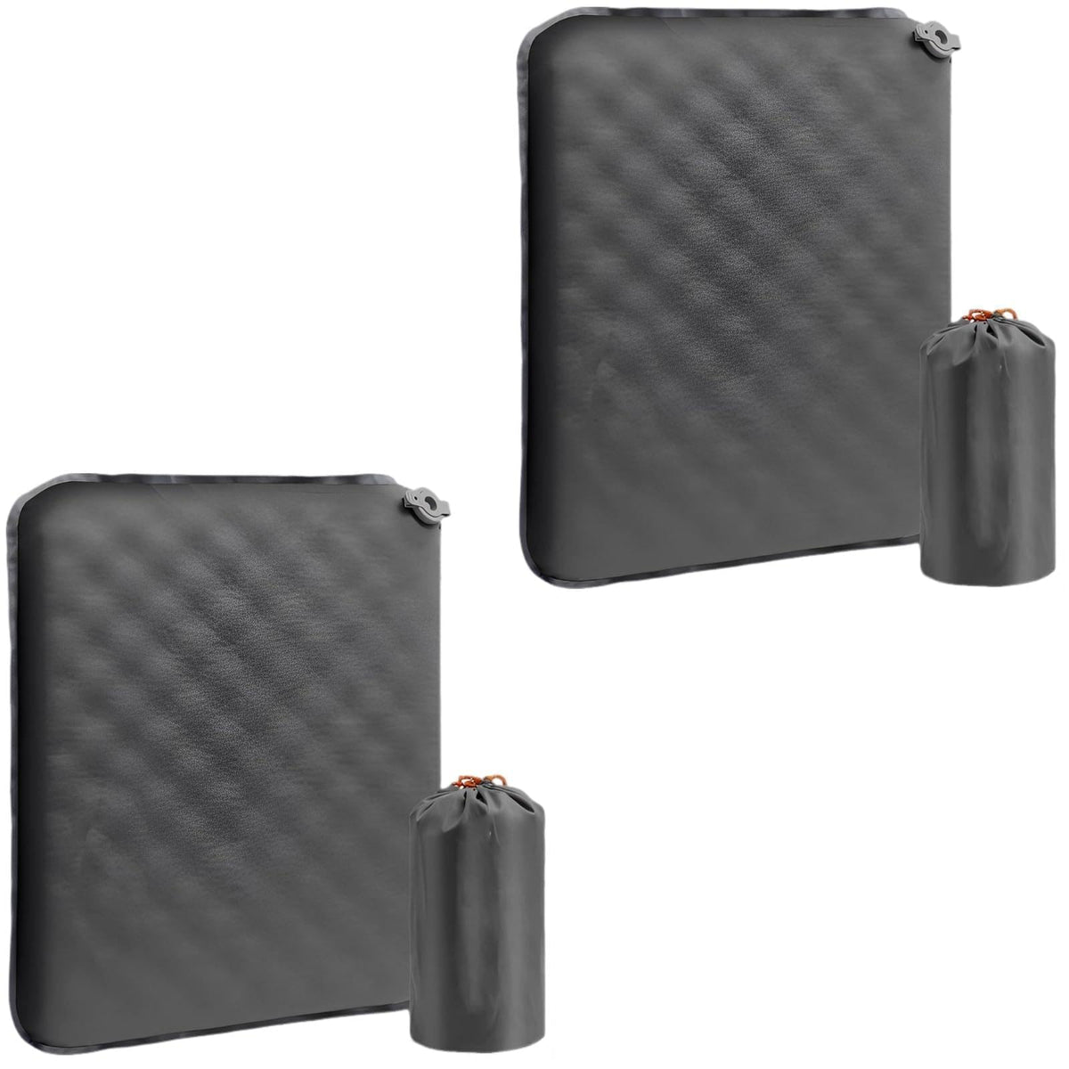 2 Pcs Inflatable Seat Cushion, Lightweight Nylon TPU, 16.9 x 13 in S8184