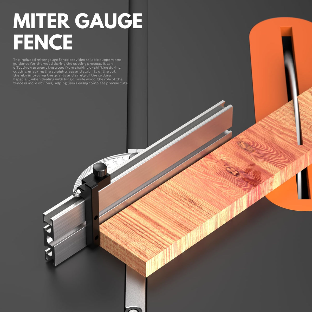 Miter Gauge for Table Saw with Miter Fence C631821