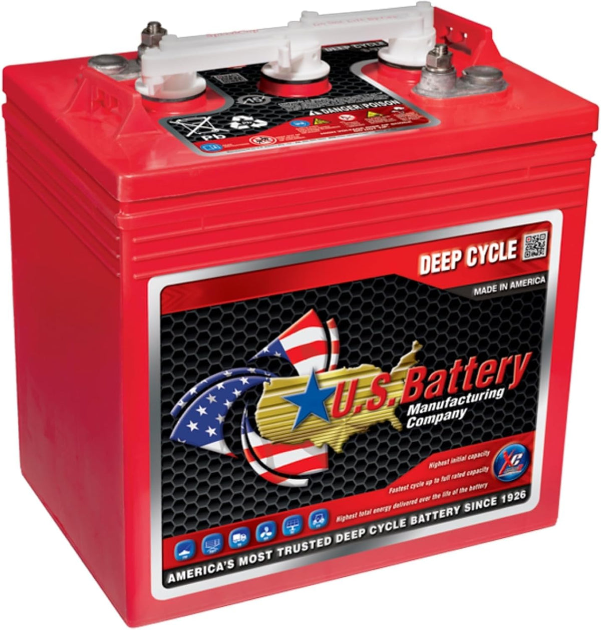6V 240Ah Flooded Lead Acid Deep Cycle Battery x 4 V14776