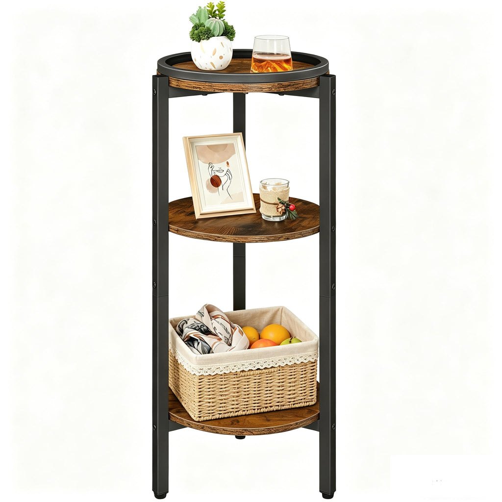 Small Round 3-Tier Side Table K24782