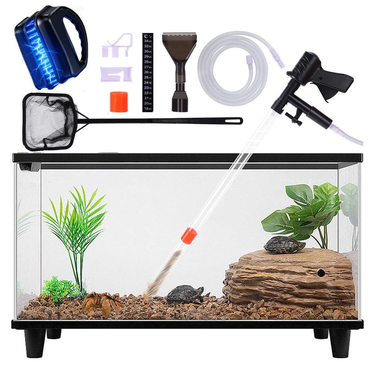 Aquarium Gravel Vacuum Cleaner Kit V8813