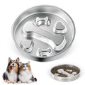 Stainless Steel Non-Slip Slow Feeder Dog Bowl C140