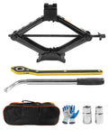 2 Ton Scissor Jack Lift with Lug Wrench X710