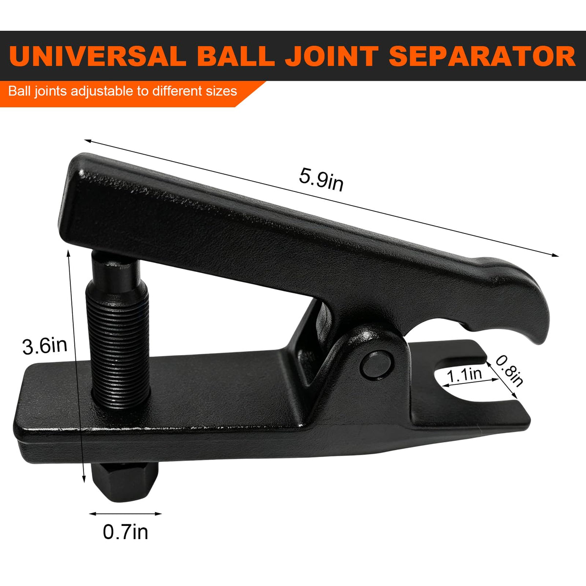 Alloy Steel Ball Joint Separator Tool L973