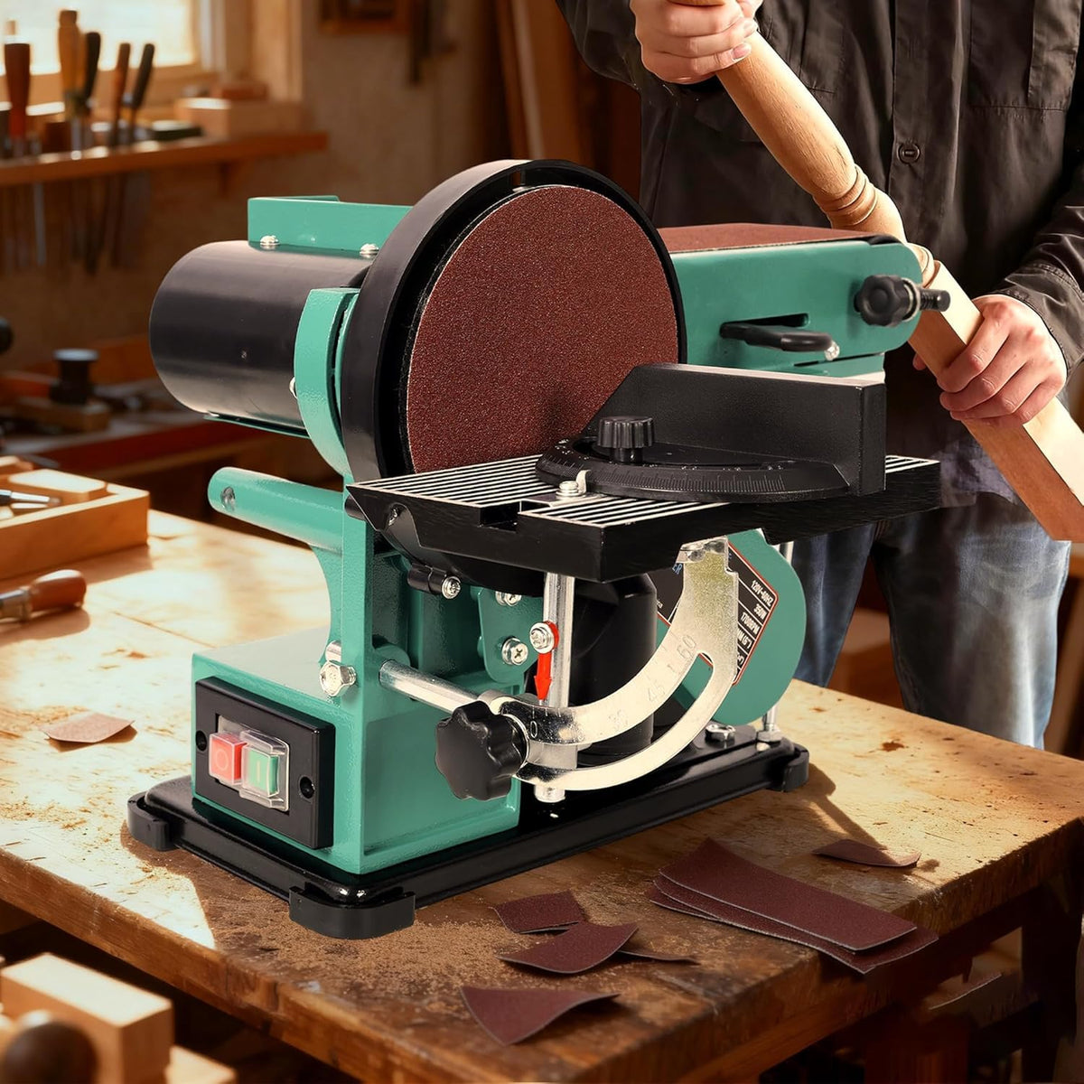 4 x 36 in. Adjustable Belt Sander U353518
