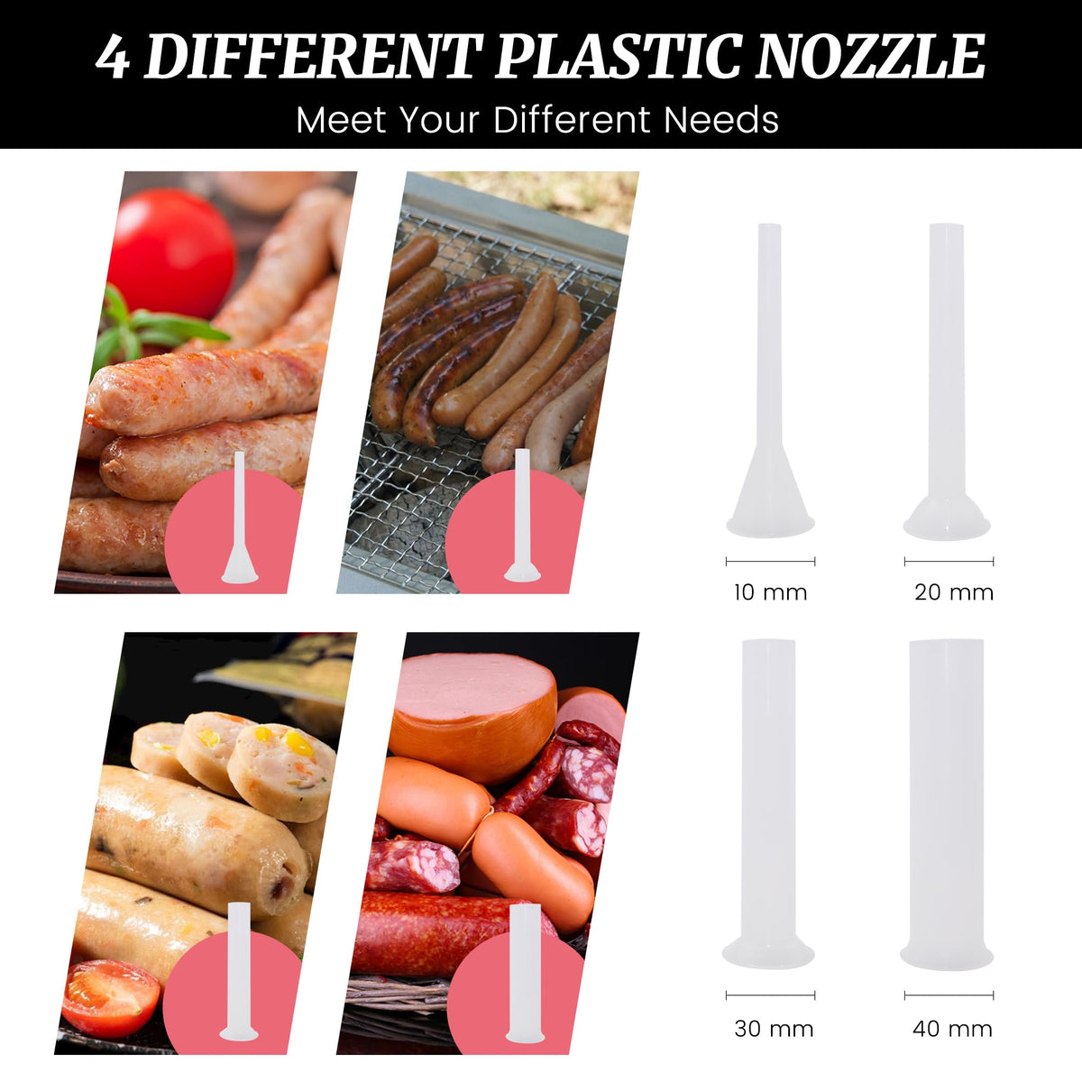 Sausage Stuffer and Vertical Sausage Maker 7Lb/3L L7062
