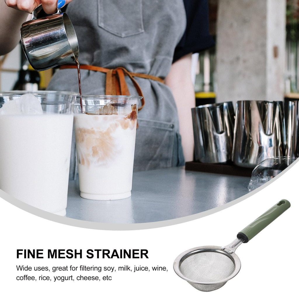 Stainless Steel Food Mesh Strainer with Handle G38860