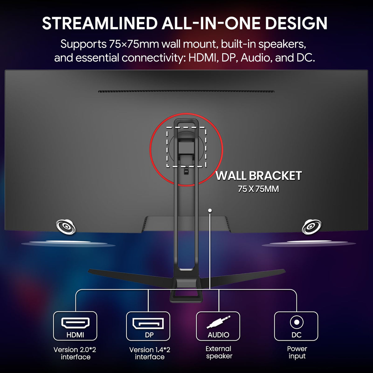 34 Inch 165Hz UWQHD IPS Ultrawide Gaming Monitor Y989498
