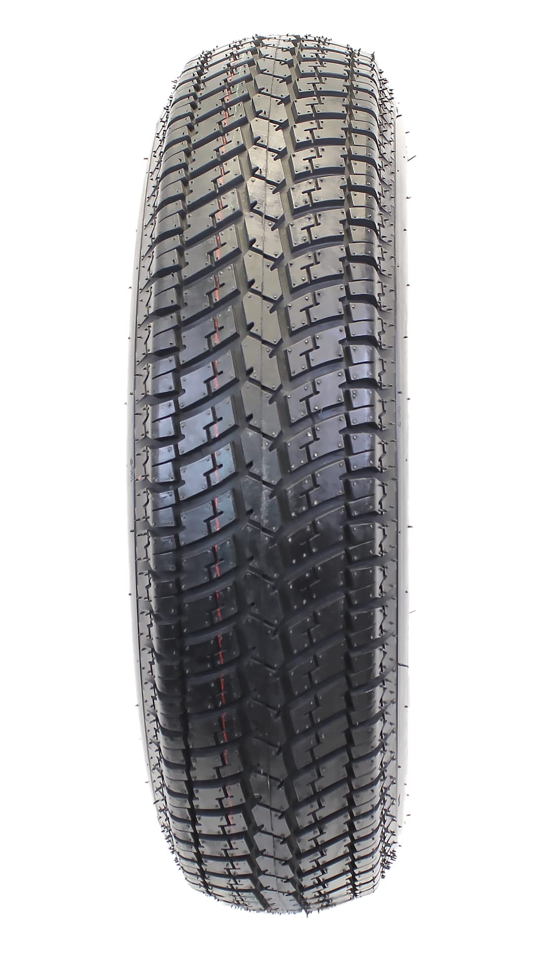 2-Pack Trailer Tire Rim Assembly ST205/75D15 5 Lug Black M4072