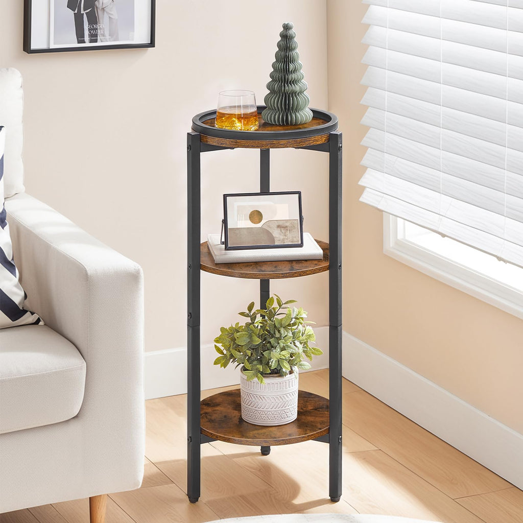 Small Round 3-Tier Side Table K24782