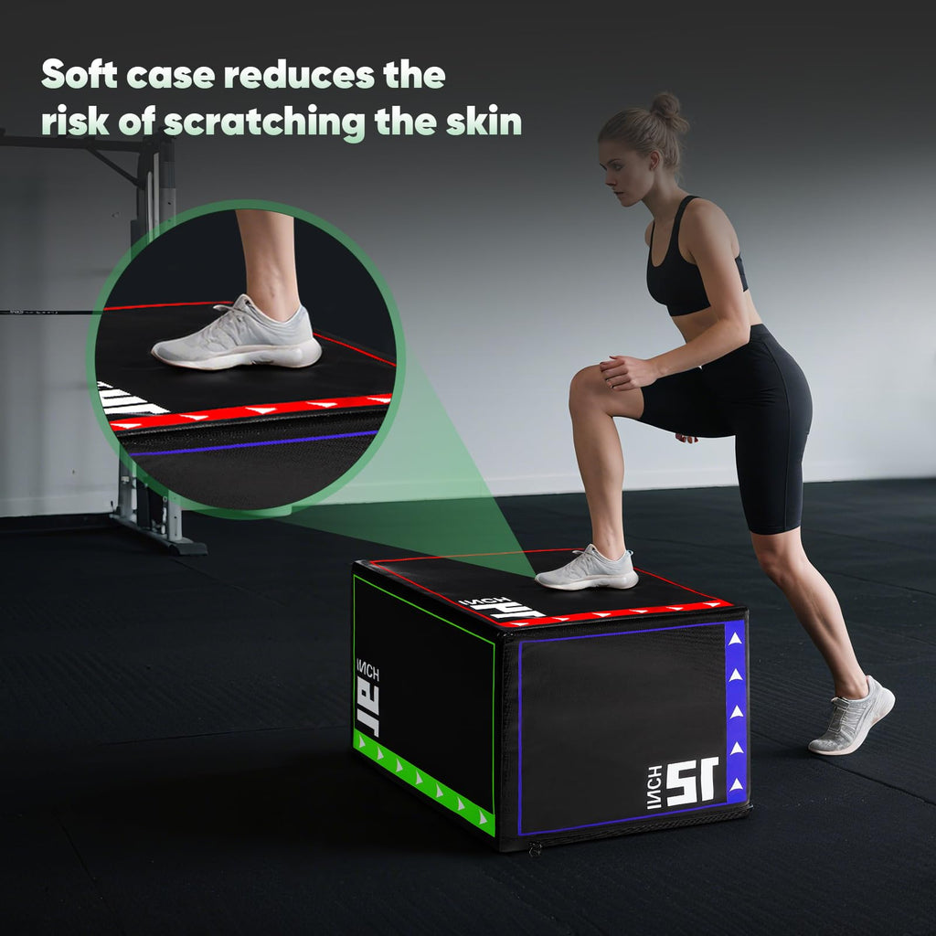 3 in 1 Foam Plyometric Jump Box V13889