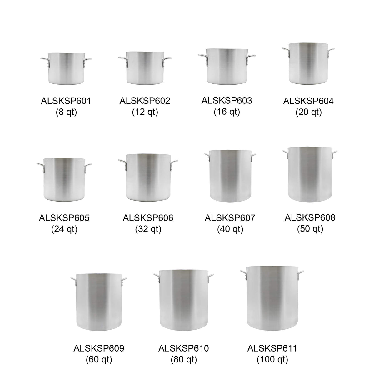 60 quart Aluminum Stock Pot I39729
