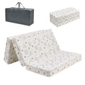 Trifold Pack and Play Mattress 38'' x 26'' x 3'' Memory Foam with Carry Bag F8728