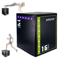 3-in-1 Non Slip Foam Plyometric Jump Box S124012