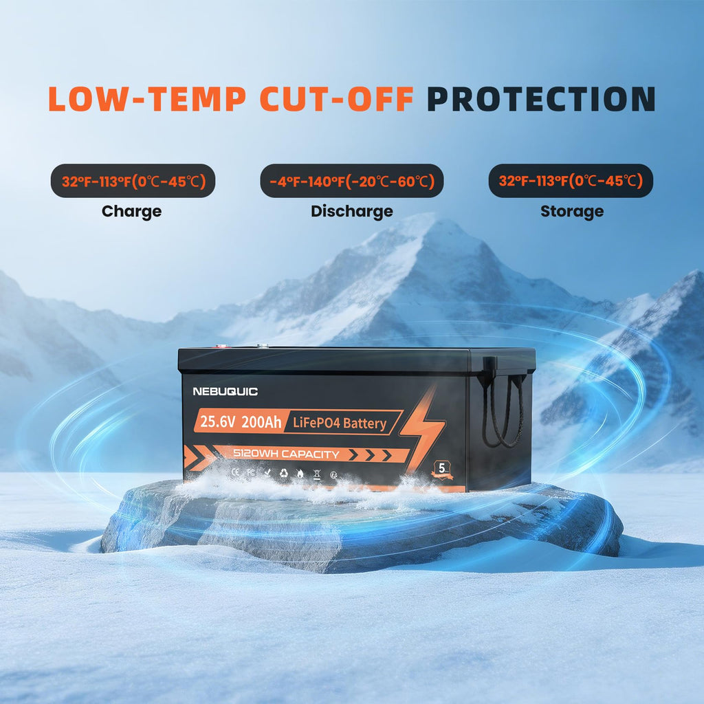 24V 200Ah LiFePO4 Lithium Battery C64727
