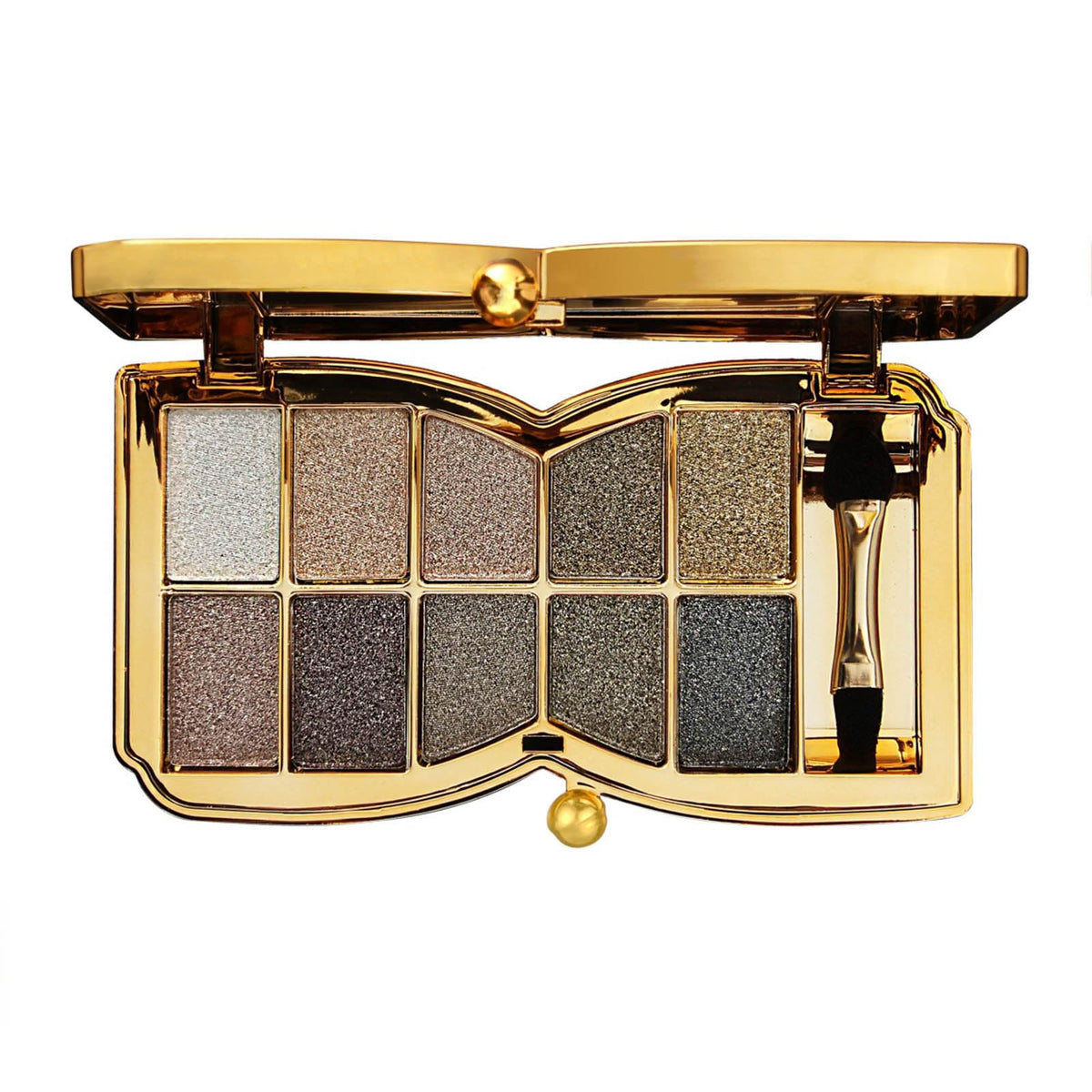 10 Colors Shimmer & Matte Glitter Eyeshadow Palette A3434
