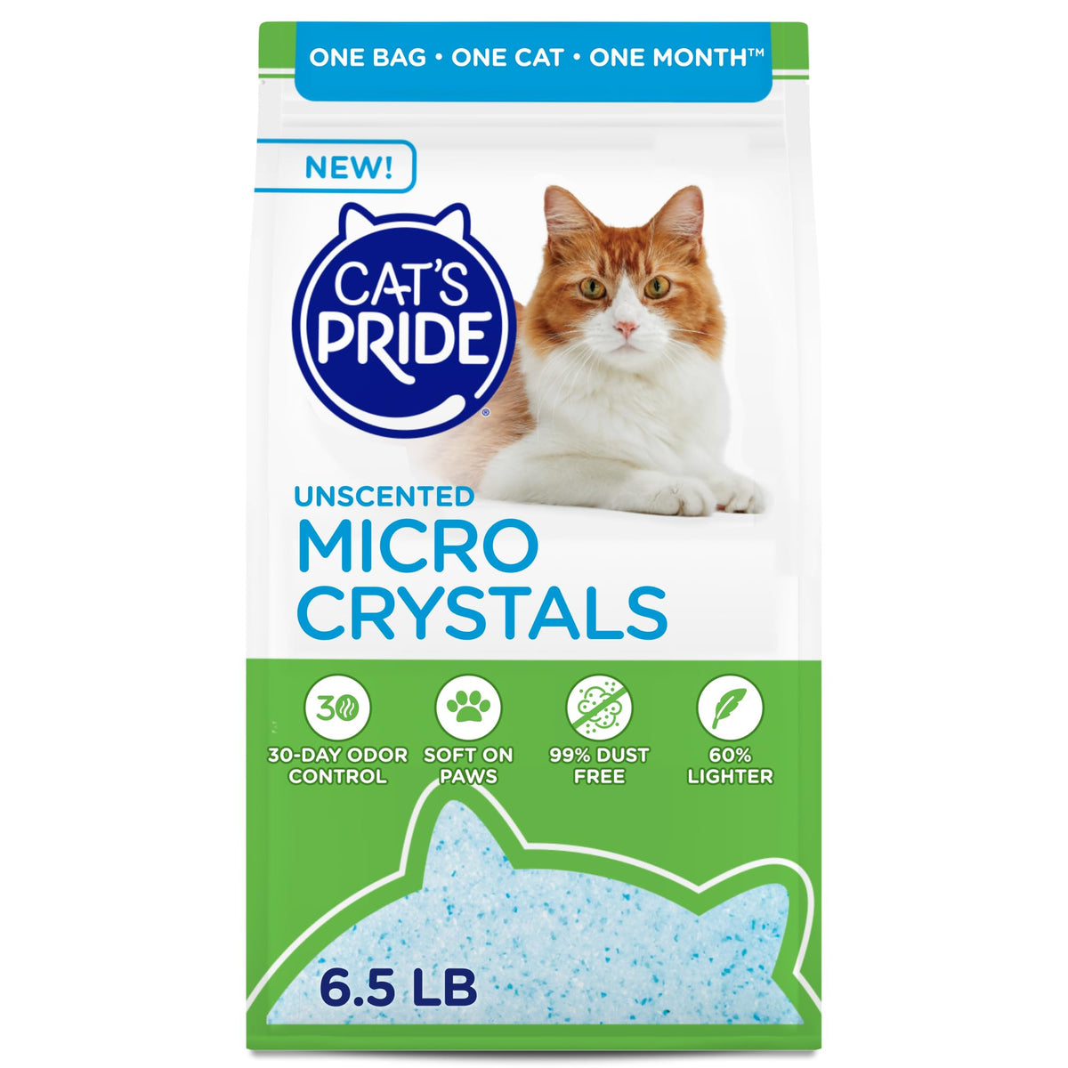 Unscented 6.5lb Micro Crystals Litter S9206