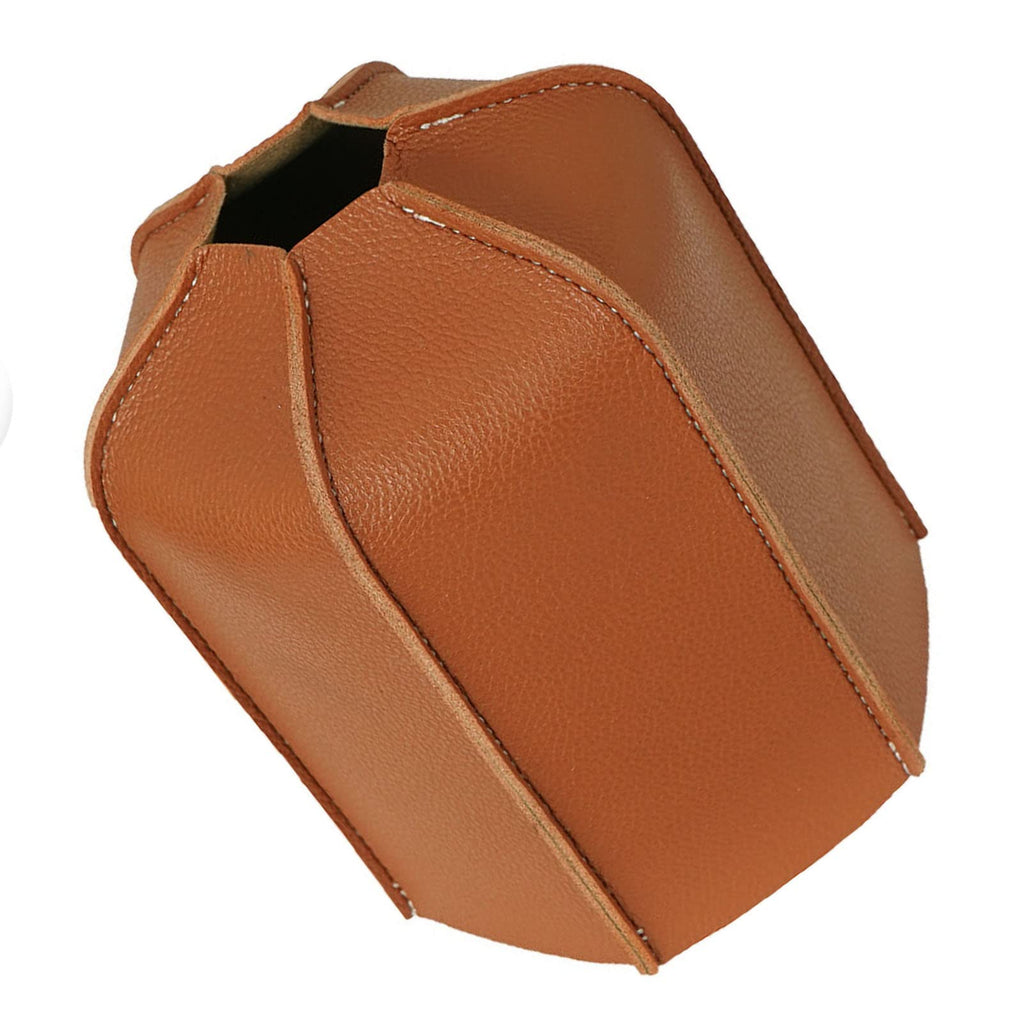 Flat Gas Tank Cover PU Leather Protective Case for 230g Butane Canister E372990