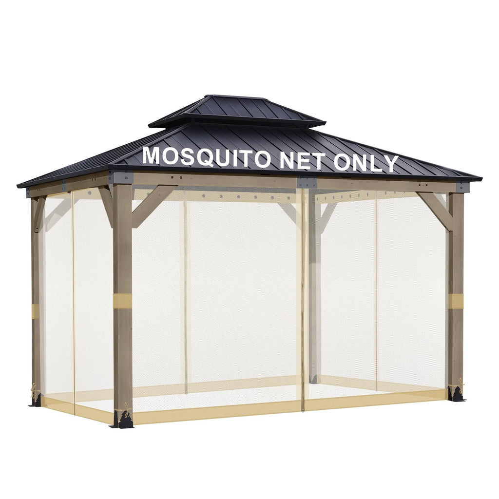 12'x14' Mosquito Netting Screen for Gazebo M87881