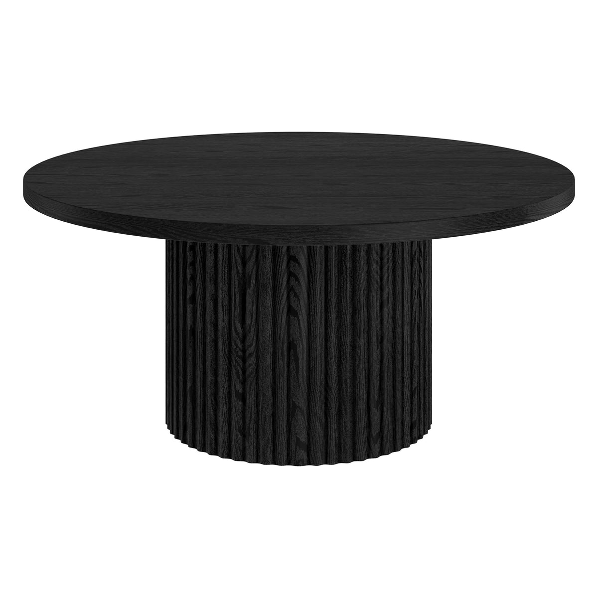 32" Modern Fluted Coffee Table B2244